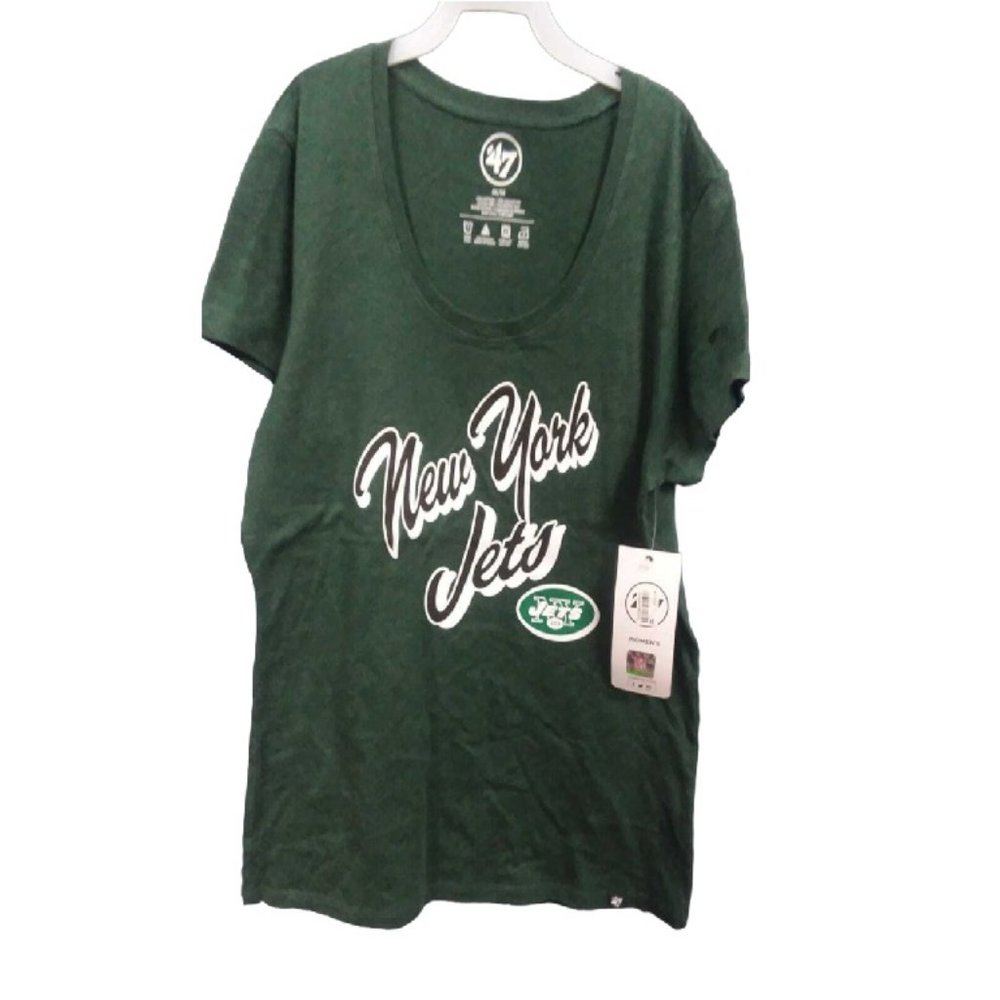 '47 Brand Women's New York Jets Club Script T-Shirt